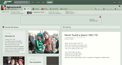 Desktop Screenshot of digimonlover06.deviantart.com