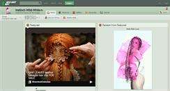 Desktop Screenshot of instinct-wild-while.deviantart.com