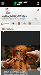 Mobile Screenshot of instinct-wild-while.deviantart.com