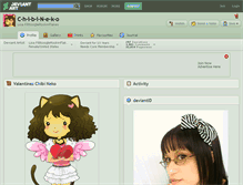Tablet Screenshot of c-h-i-b-i-n-e-k-o.deviantart.com