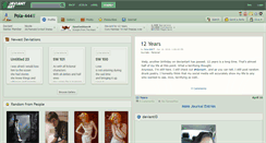 Desktop Screenshot of pola-444.deviantart.com