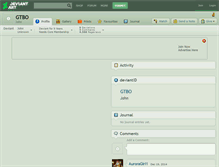 Tablet Screenshot of gtbo.deviantart.com