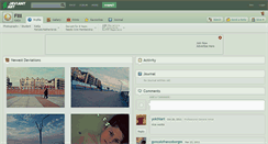 Desktop Screenshot of fllll.deviantart.com