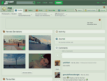 Tablet Screenshot of fllll.deviantart.com