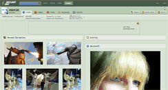 Desktop Screenshot of mkm3d.deviantart.com
