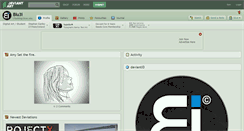 Desktop Screenshot of blu3i.deviantart.com