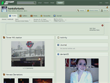 Tablet Screenshot of honksfortonks.deviantart.com