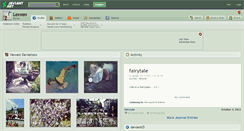 Desktop Screenshot of lexxen.deviantart.com