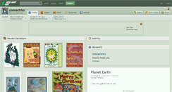 Desktop Screenshot of connectrics.deviantart.com