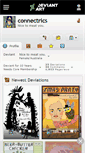 Mobile Screenshot of connectrics.deviantart.com