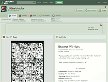 Tablet Screenshot of chibiartstudios.deviantart.com