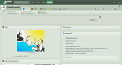Desktop Screenshot of chaoticlemon.deviantart.com