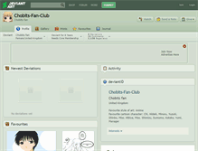 Tablet Screenshot of chobits-fan-club.deviantart.com