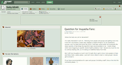 Desktop Screenshot of funky-blinkit.deviantart.com