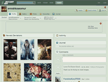 Tablet Screenshot of emrahkoseomur.deviantart.com