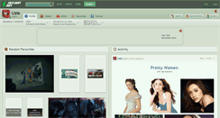 Desktop Screenshot of lizia.deviantart.com