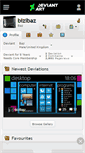 Mobile Screenshot of bizibaz.deviantart.com