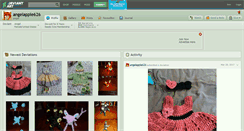 Desktop Screenshot of angelapple626.deviantart.com