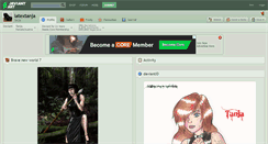Desktop Screenshot of latextanja.deviantart.com