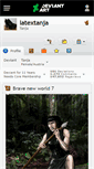 Mobile Screenshot of latextanja.deviantart.com