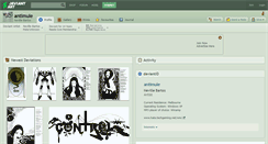 Desktop Screenshot of antimule.deviantart.com