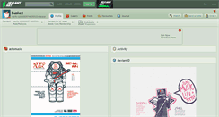 Desktop Screenshot of busket.deviantart.com