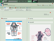 Tablet Screenshot of busket.deviantart.com