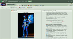 Desktop Screenshot of cosplayers-uk.deviantart.com