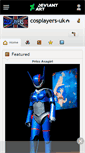 Mobile Screenshot of cosplayers-uk.deviantart.com