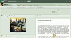 Desktop Screenshot of godeyes.deviantart.com
