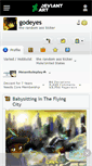 Mobile Screenshot of godeyes.deviantart.com