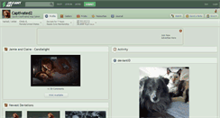 Desktop Screenshot of captivated2.deviantart.com