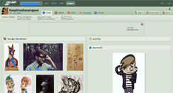 Desktop Screenshot of keepitrealbananapeel.deviantart.com