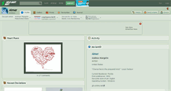 Desktop Screenshot of aimer.deviantart.com