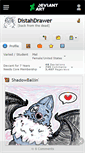Mobile Screenshot of distahdrawer.deviantart.com