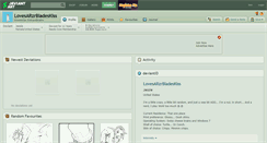 Desktop Screenshot of lovesarzrbladeskiss.deviantart.com
