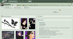 Desktop Screenshot of panda-paws.deviantart.com
