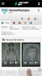 Mobile Screenshot of herosofolympus.deviantart.com