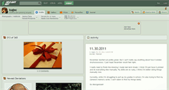 Desktop Screenshot of icajec.deviantart.com