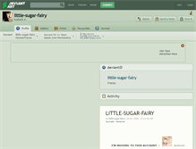 Tablet Screenshot of little-sugar-fairy.deviantart.com