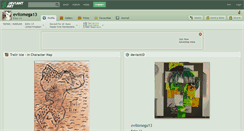 Desktop Screenshot of evilomega13.deviantart.com