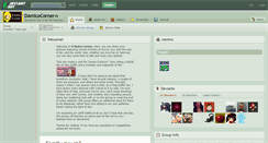 Desktop Screenshot of damicocorner.deviantart.com