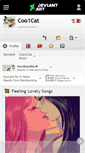 Mobile Screenshot of coo1cat.deviantart.com