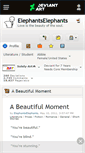 Mobile Screenshot of elephantselephants.deviantart.com
