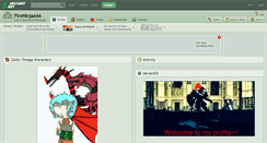 Desktop Screenshot of fireninja666.deviantart.com