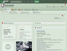 Tablet Screenshot of fu-rin-ka-zan.deviantart.com