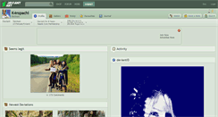 Desktop Screenshot of k4nspachi.deviantart.com