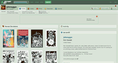 Desktop Screenshot of johnraygun.deviantart.com