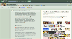 Desktop Screenshot of narutemaclub.deviantart.com