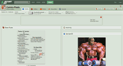 Desktop Screenshot of comics-pixels.deviantart.com